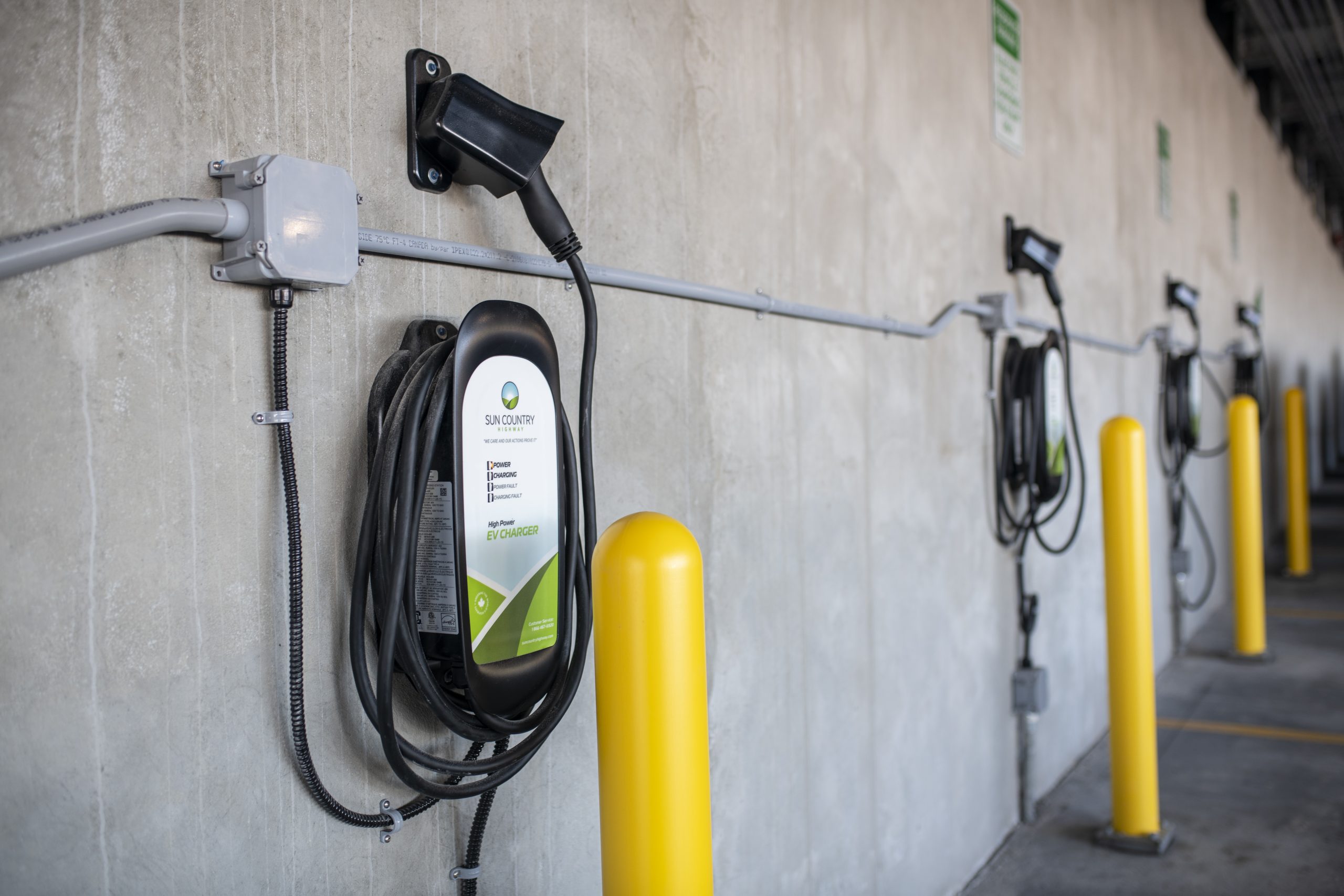 Parking Garage Electrical Vehicle (EV) Chargers - Cahill